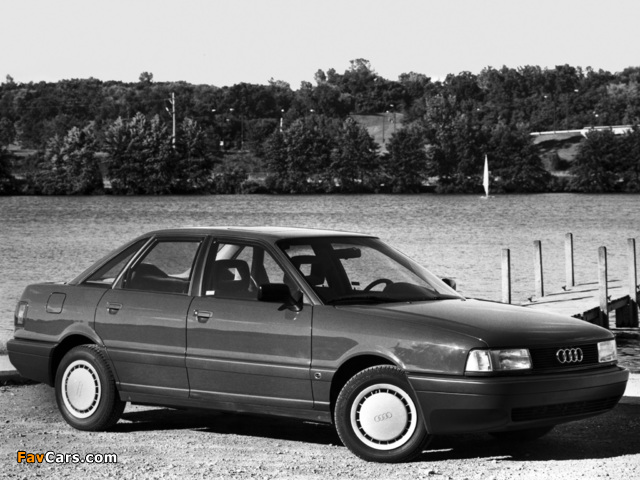 Audi 80 US-spec 8A,B3 (1986–1991) pictures (640 x 480)