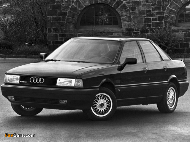 Audi 80 quattro US-spec B3 (1988–1992) images (640 x 480)