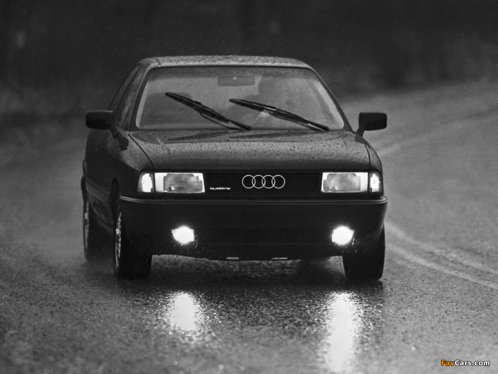 Audi 80 quattro US-spec B3 (1988–1992) photos (1024 x 768)