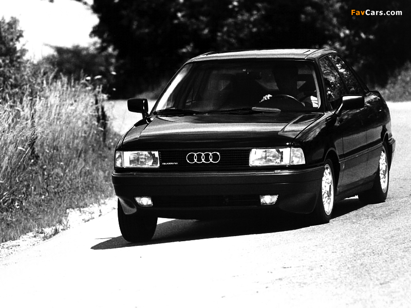 Audi 80 quattro US-spec B3 (1988–1992) wallpapers (800 x 600)