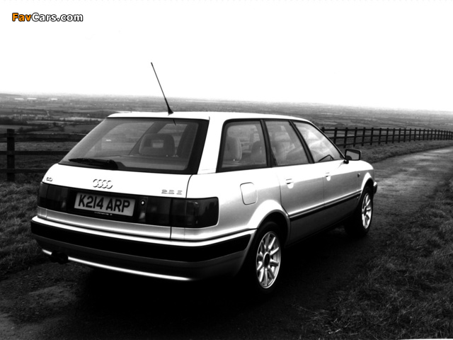 Audi 80 Avant UK-spec 8C,B4 (1991–1996) photos (640 x 480)