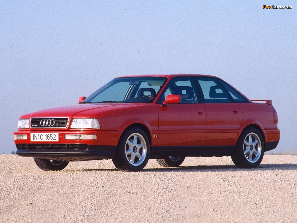 Audi 80 quattro Competition 8C,B4 (1994) pictures (1024 x 768)