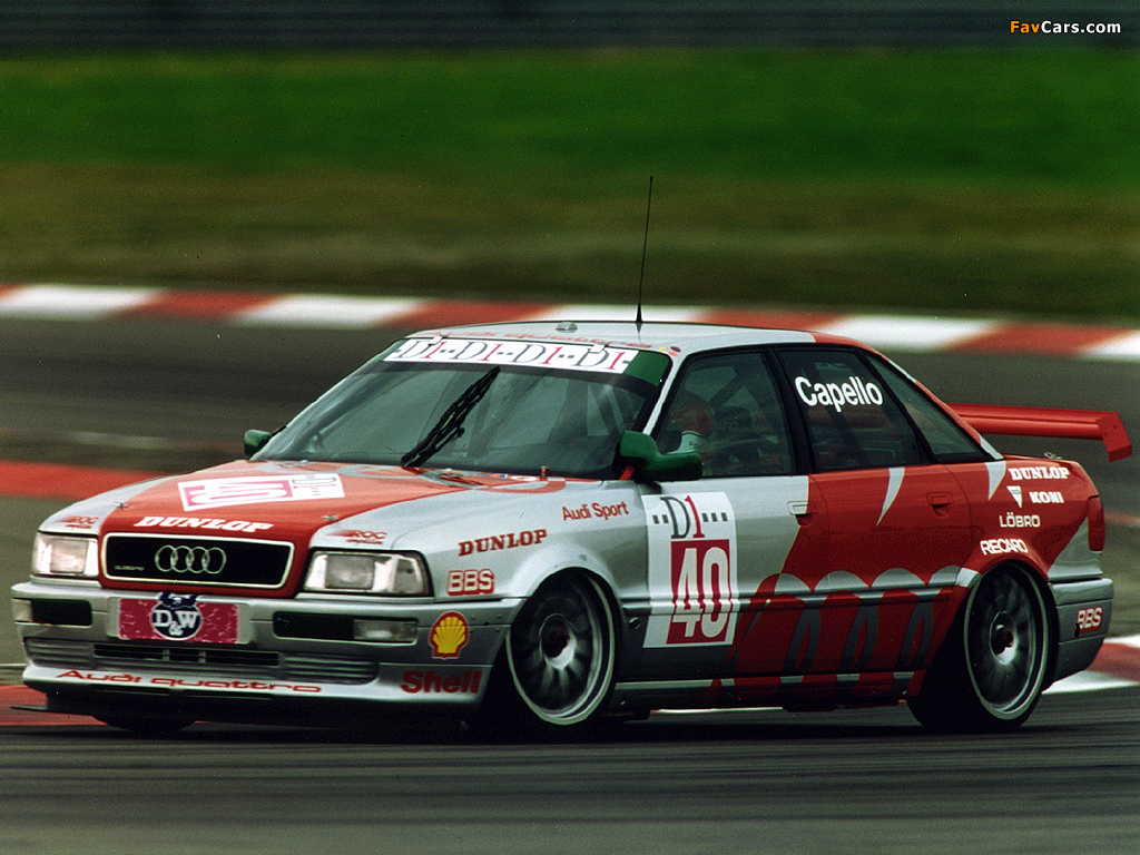 Images of Audi 80 quattro Competition Race Car 8C,B4 (1024 x 768)