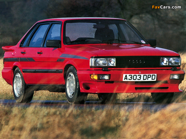 Images of Treser Audi 80 quattro UK-spec (B2) 1983–84 (640 x 480)