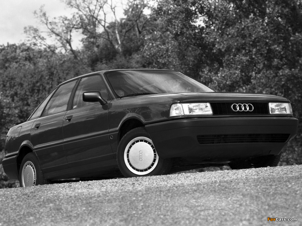 Images of Audi 80 US-spec 8A,B3 (1986–1991) (1024 x 768)