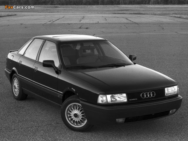 Images of Audi 80 quattro US-spec B3 (1988–1992) (640 x 480)
