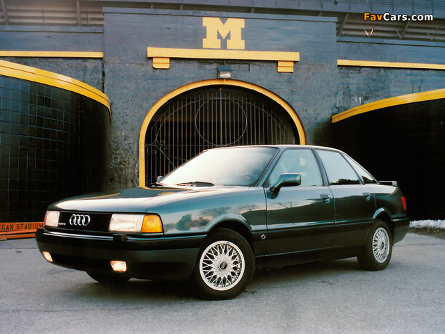 Images of Audi 80 quattro US-spec B3 (1988–1992) (640 x 480)