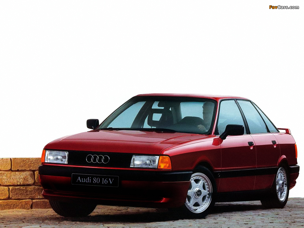 Images of Audi 80 16V 8A,B3 (1990–1991) (1024 x 768)