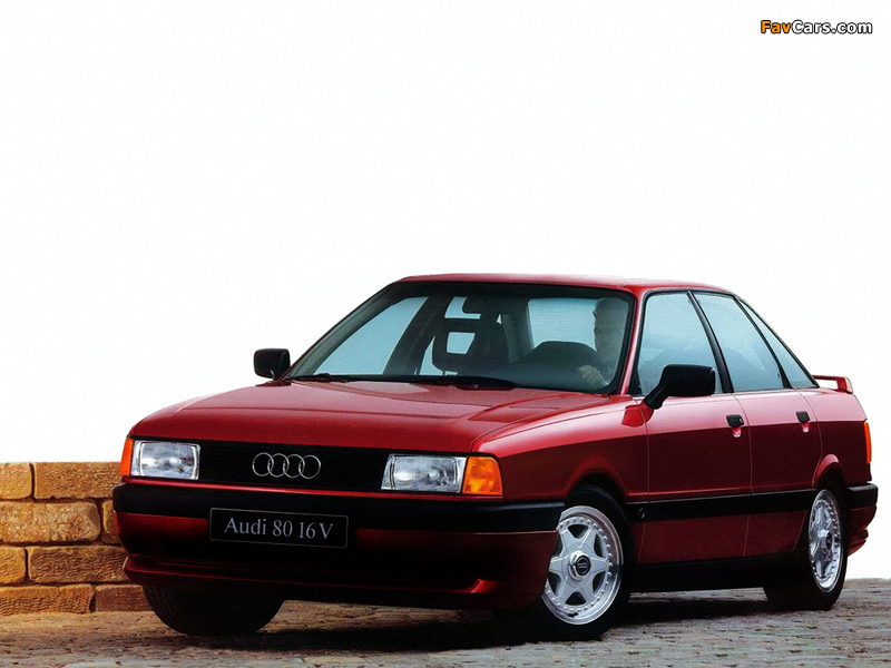Images of Audi 80 16V 8A,B3 (1990–1991) (800 x 600)