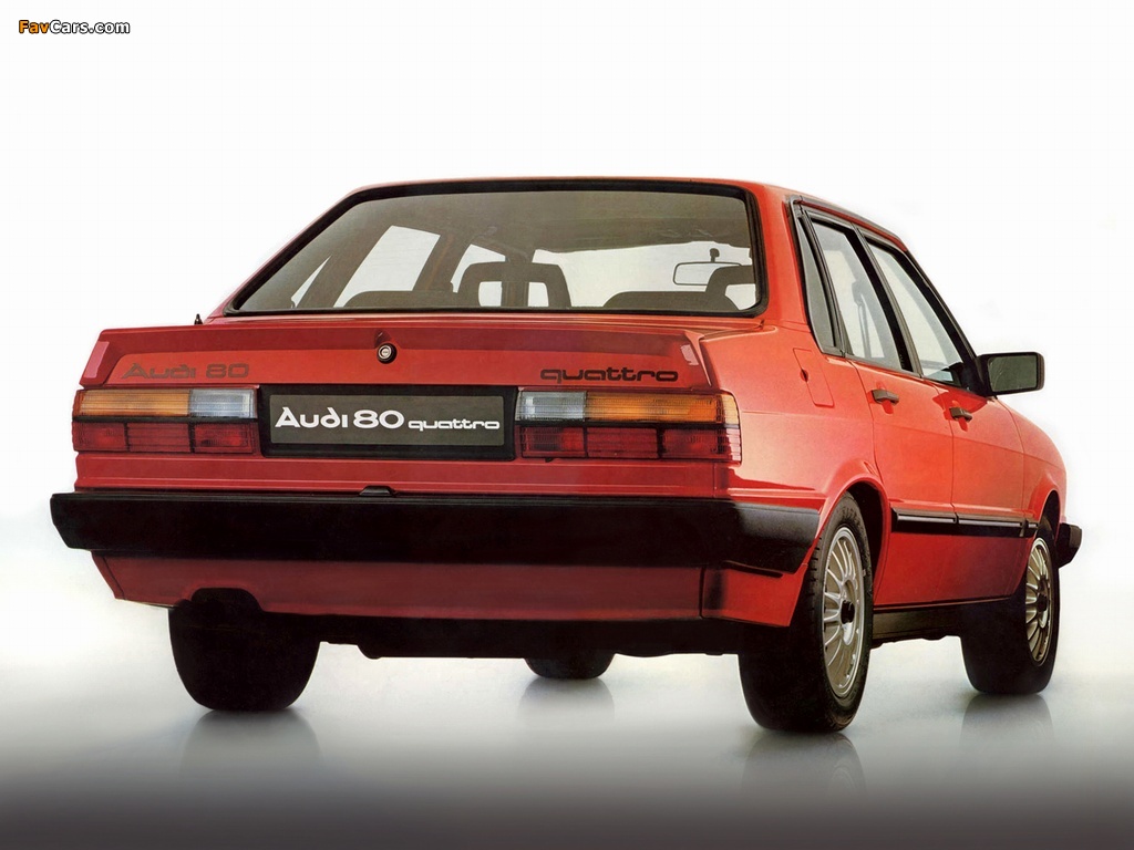 Photos of Audi 80 quattro B2 (1982–1984) (1024 x 768)