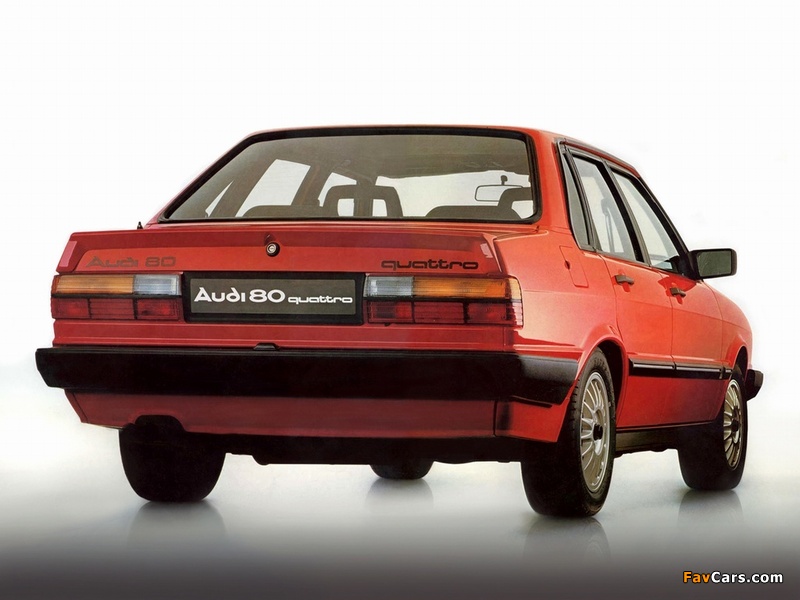 Photos of Audi 80 quattro B2 (1982–1984) (800 x 600)