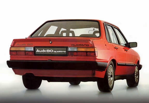 Photos of Audi 80 quattro B2 (1982–1984)