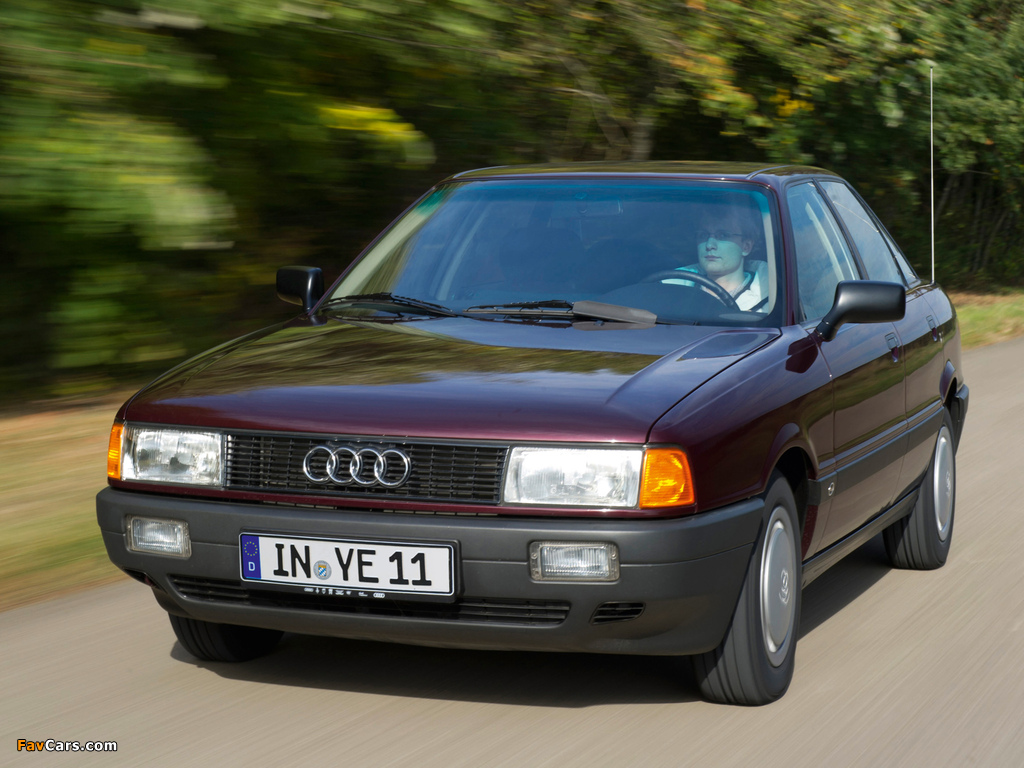 Photos of Audi 80 8A,B3 (1986–1991) (1024 x 768)