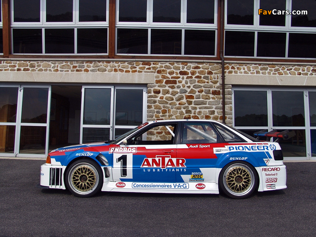 Photos of Audi 80 quattro French Supertourisme 8A,B3 (1989–1992) (640 x 480)