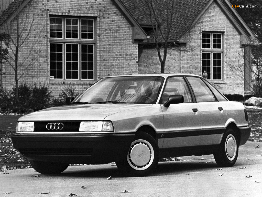 Pictures of Audi 80 US-spec 8A,B3 (1986–1991) (1024 x 768)