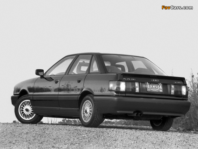 Pictures of Audi 80 quattro US-spec B3 (1988–1992) (640 x 480)