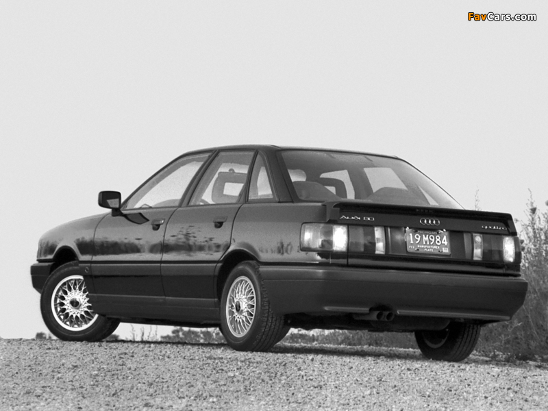 Pictures of Audi 80 quattro US-spec B3 (1988–1992) (800 x 600)