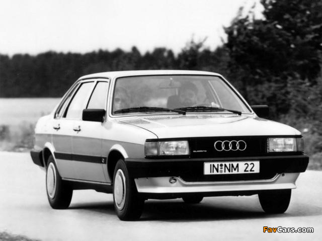 Audi 80 quattro B2 (1984–1986) wallpapers (640 x 480)