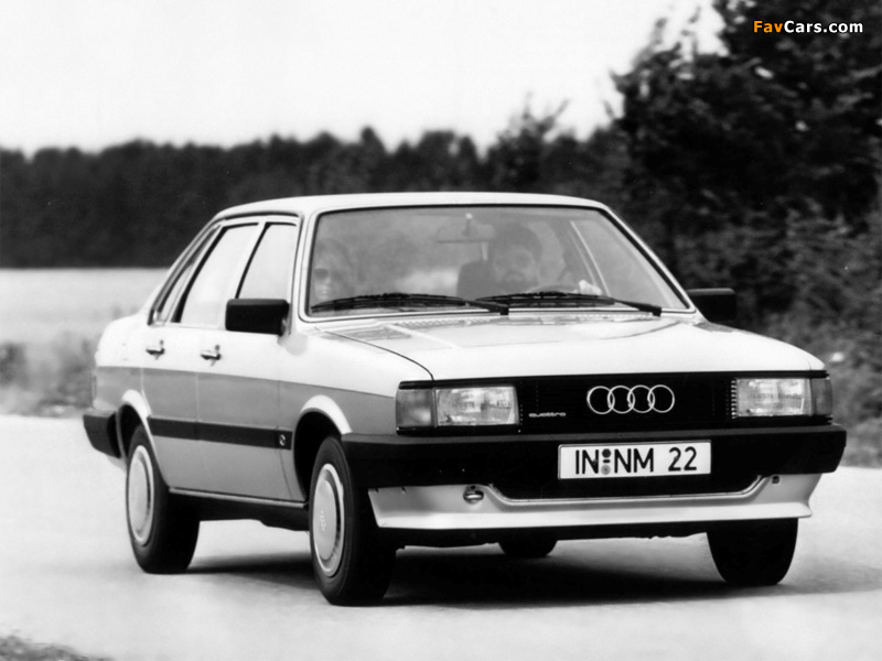 Audi 80 quattro B2 (1984–1986) wallpapers (800 x 600)