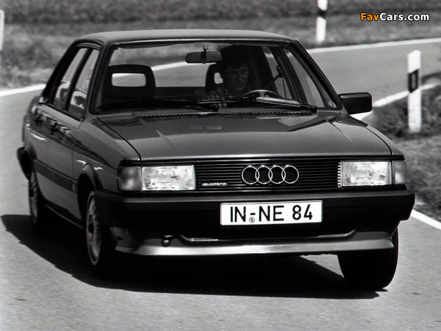 Audi 80 quattro B2 (1984–1986) wallpapers (640 x 480)