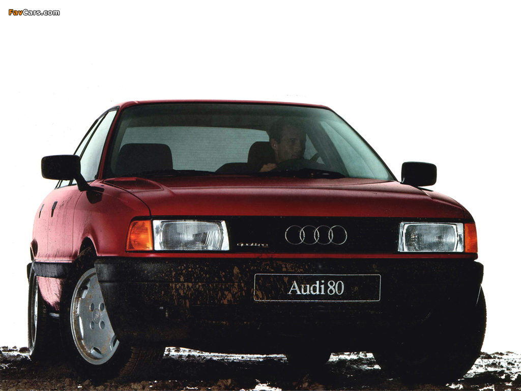 Audi 80 quattro 8A,B3 (1986–1991) wallpapers (1024 x 768)