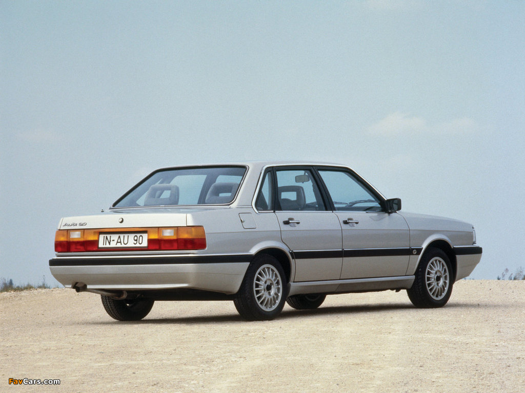 Audi 90 B2 (1984–1987) images (1024 x 768)