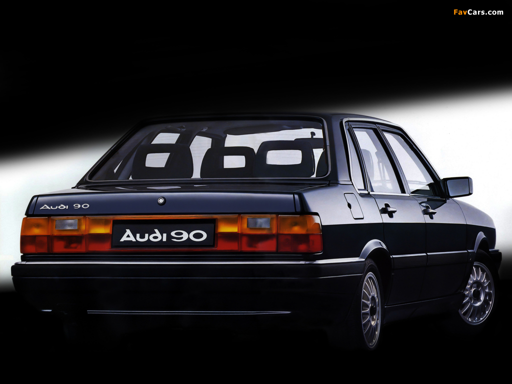 Audi 90 B2 (1984–1987) images (1024 x 768)