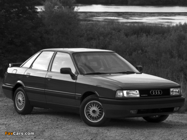 Audi 90 quattro US-spec B3 (1987–1991) images (640 x 480)