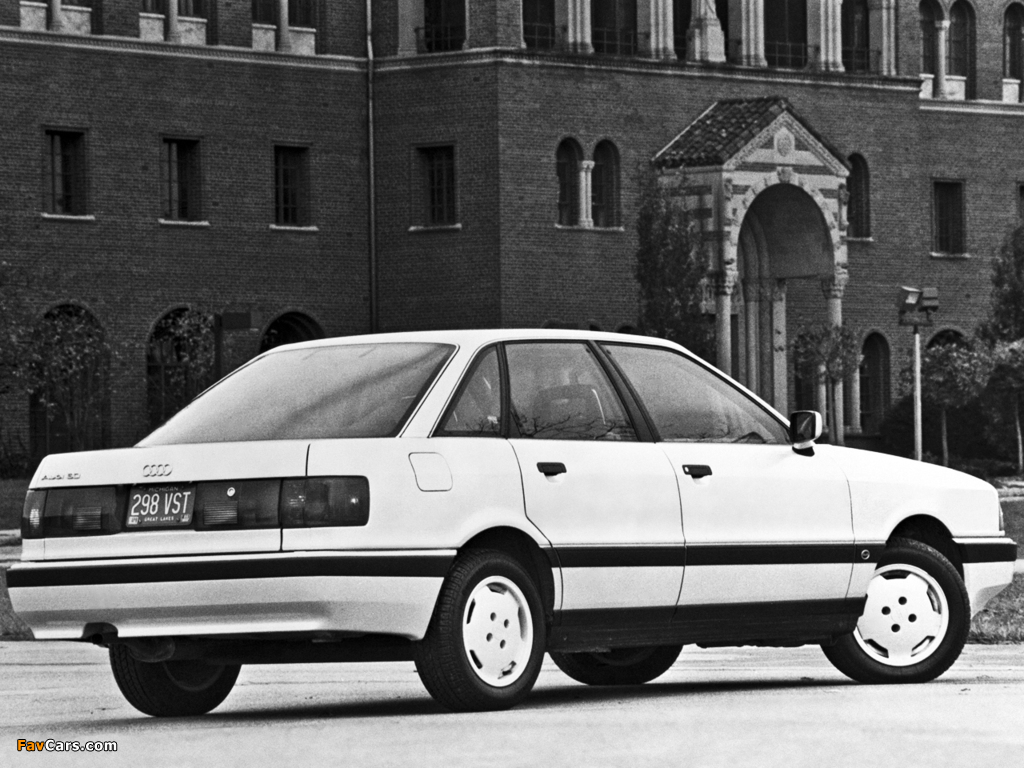 Audi 90 US-spec B3 (1987–1991) images (1024 x 768)