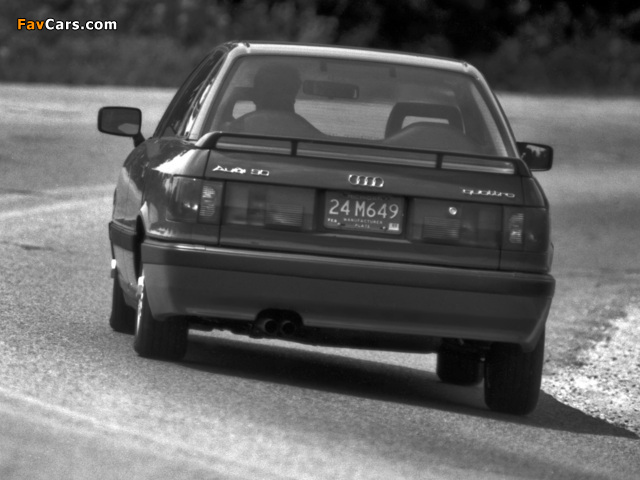 Audi 90 quattro US-spec B3 (1987–1991) photos (640 x 480)