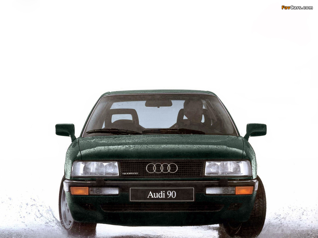 Audi 90 quattro B3 (1987–1991) photos (1024 x 768)