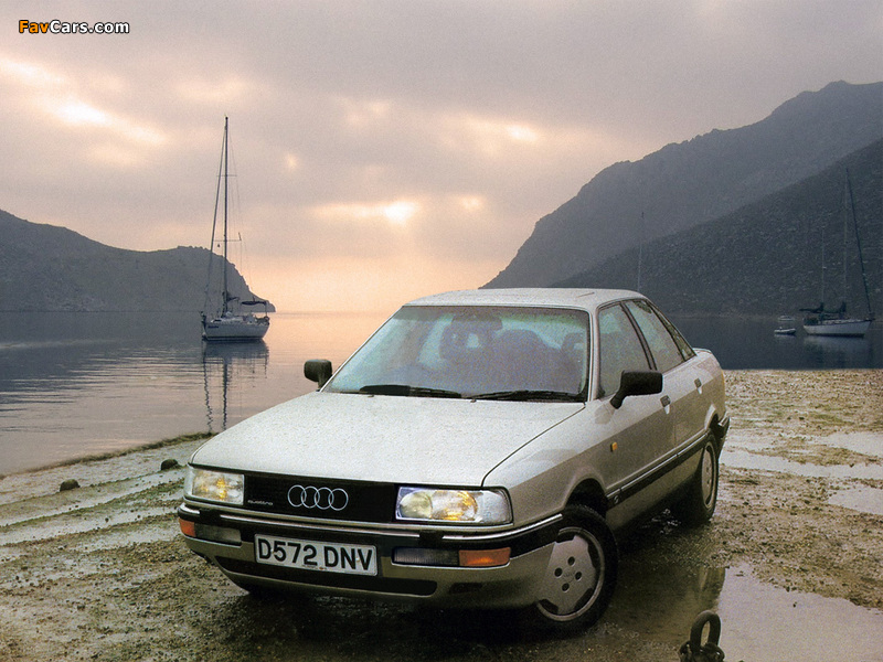 Audi 90 quattro UK-spec B3 (1987–1991) pictures (800 x 600)