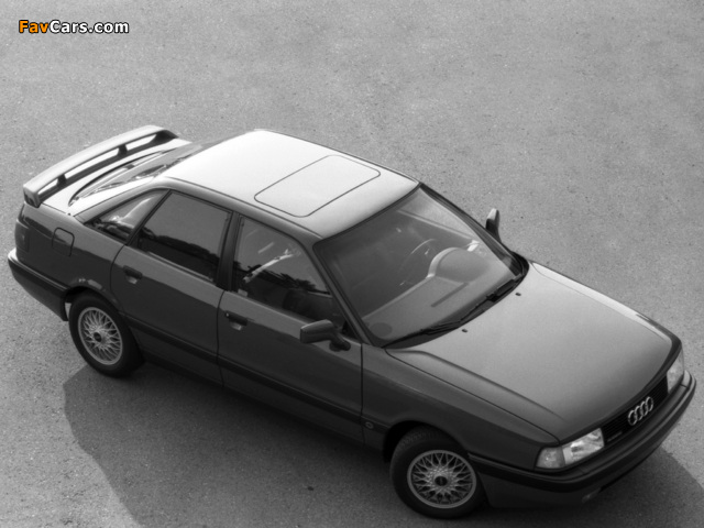 Audi 90 quattro US-spec B3 (1987–1991) pictures (640 x 480)
