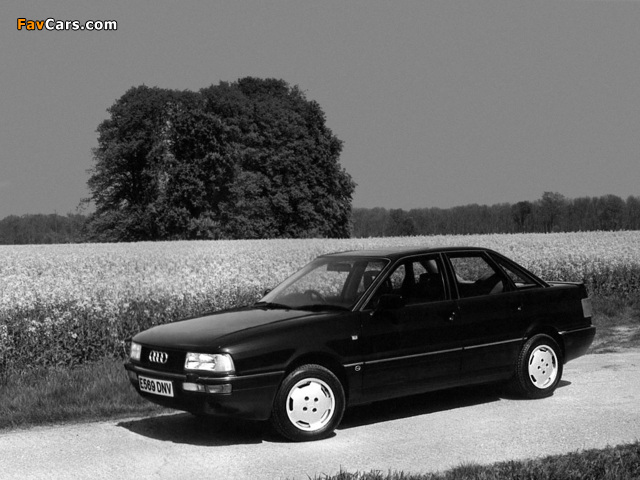 Audi 90 UK-spec B3 (1987–1991) pictures (640 x 480)