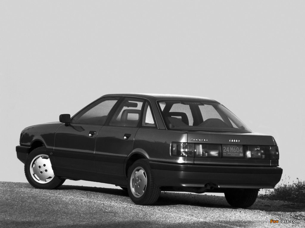 Audi 90 US-spec B3 (1987–1991) pictures (1024 x 768)