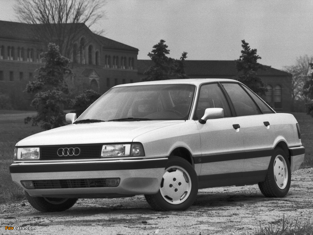 Audi 90 US-spec B3 (1987–1991) pictures (1024 x 768)