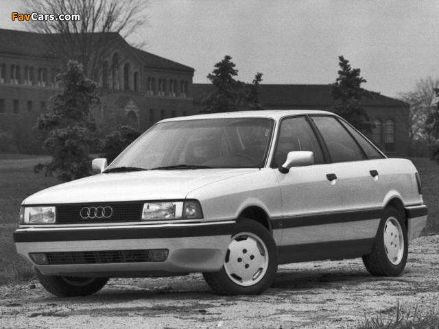 Audi 90 US-spec B3 (1987–1991) pictures (640 x 480)