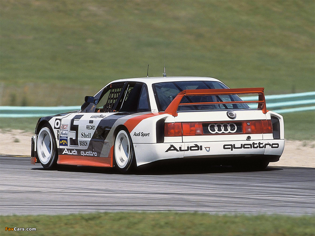Audi 90 quattro IMSA GTO B3 (1989) photos (1024 x 768)