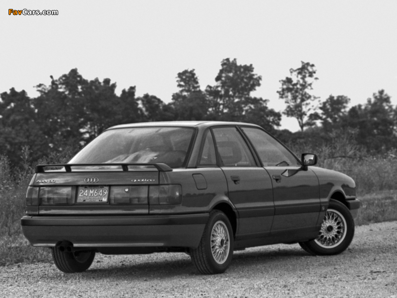Images of Audi 90 quattro US-spec B3 (1987–1991) (800 x 600)