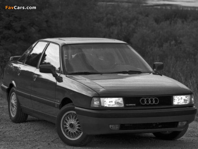 Images of Audi 90 quattro US-spec B3 (1987–1991) (640 x 480)