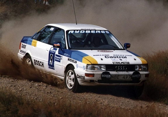 Images of Audi 90 quattro Rally Car B3 (1988–1993)
