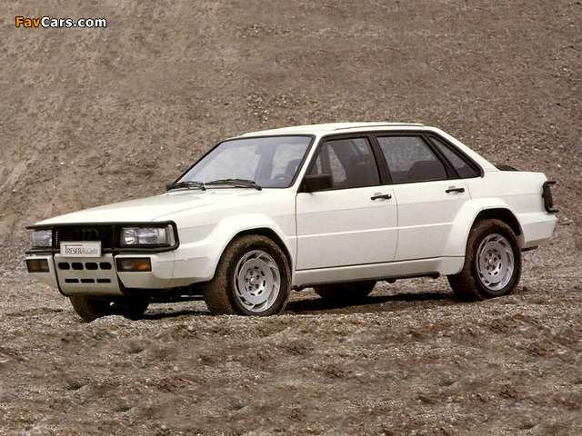 Photos of Audi 90 quattro Treser Hunter Type 85 (1984–1986) (640 x 480)