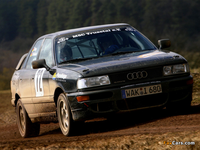 Photos of Audi 90 quattro Rally Car B3 (1988–1993) (640 x 480)