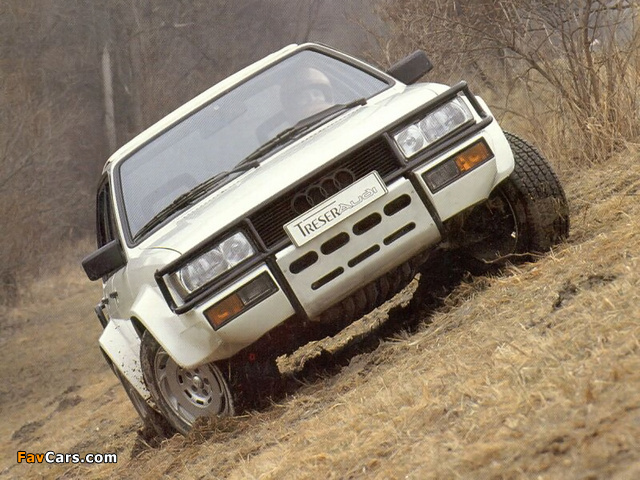 Pictures of Audi 90 quattro Treser Hunter Type 85 (1984–1986) (640 x 480)