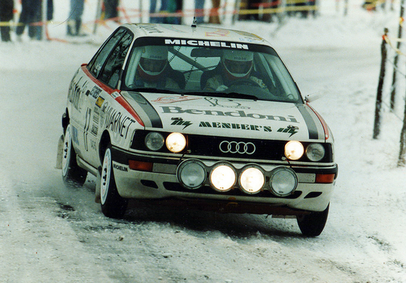 Pictures of Audi 90 quattro Rally Car B3 (1988–1993)