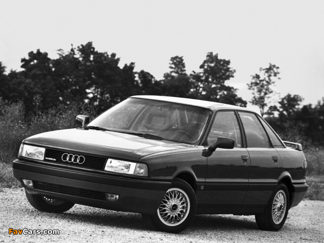 Audi 90 quattro US-spec B3 (1987–1991) wallpapers (640 x 480)