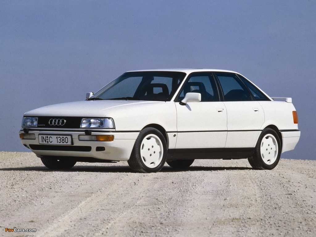 Audi 90 quattro 20v B3 (1988–1991) wallpapers (1024 x 768)