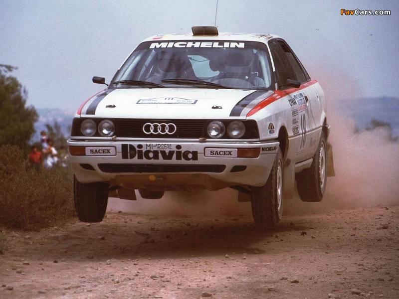 Audi 90 quattro Rally Car B3 (1988–1993) wallpapers (800 x 600)