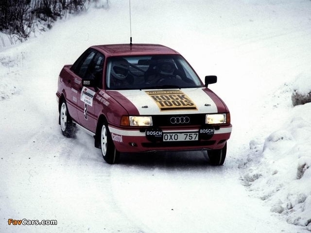 Audi 90 quattro Rally Car B3 (1988–1993) wallpapers (640 x 480)