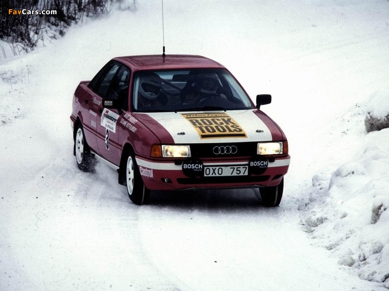 Audi 90 quattro Rally Car B3 (1988–1993) wallpapers (800 x 600)